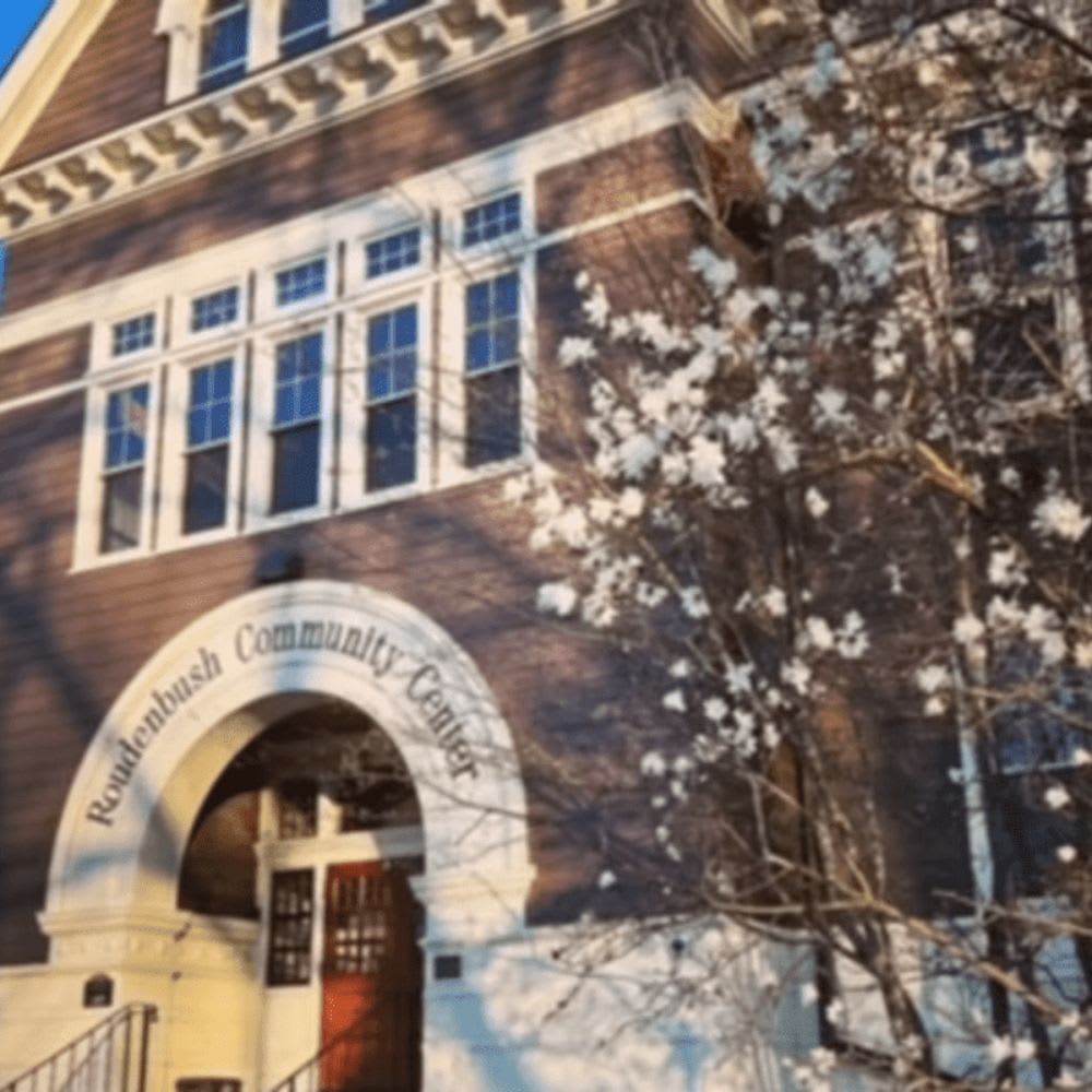 Roudenbush Community Center entrance in Westford, MA